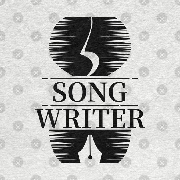 Song writer icon vintage classic by Degiab